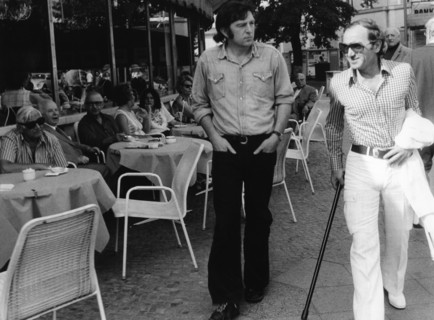 Charles AZNAVOUR and Clive REES, Berlin 1973