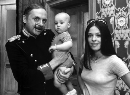 Harald JUHNKE with family, 1973
