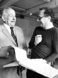 Peter ZADEK and OE HASSE, Berlin 1974
