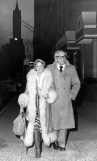 Maria SCHELL and Werner BAECKER in New York 1976