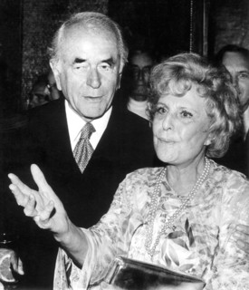 Leni RIEFENSTAHL and Albert SPEER, 1977