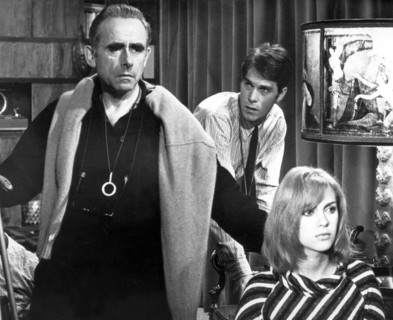 Henri-Georges CLOUZOT, Elisabeth WIENER and Laurent TERZIEFF filming