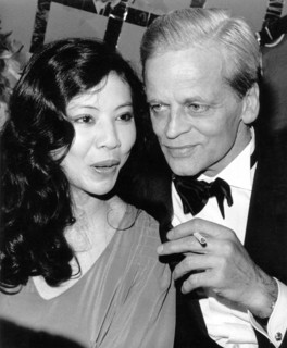 Klaus KINSKI and Minhoï Geneviève LOANIC, Munich 1979