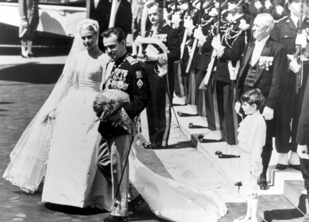 Wedding of Grace KELLY and Prince Rainier III. from MONACO, 1956