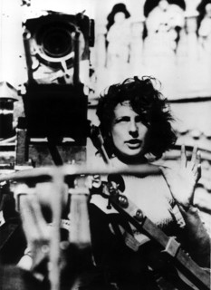 Leni RIEFENSTAHL , Dreharbeiten 'Tiefland' , 1940