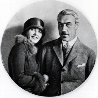 Mauritz STILLER and Greta GARBO