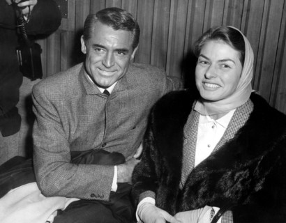 Cary GRANT and Ingrid BERGMAN, London 1958
