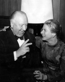 Alfred HITCHCOCK and Ingrid BERGMAN, 1967
