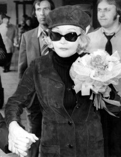 Marlene DIETRICH in London, 1975