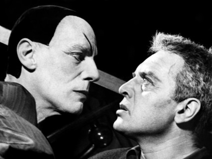 Gustaf GRÜNDGENS and Will QUADFLIEG in 'Faust', 1957
