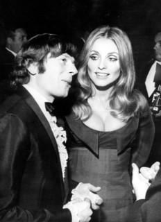 Roman POLANSKI and Sharon TATE at a party