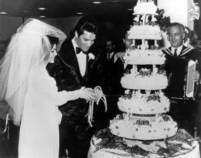 Wedding Priscilla BEAULIEU and Elvis PRESLEY, Las Vegas 1967