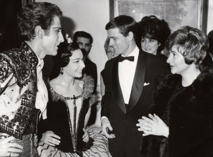 Francoise SAGAN, Robert WESTHOFF, Jacques CHAZOT and Ninon LEBERTRE