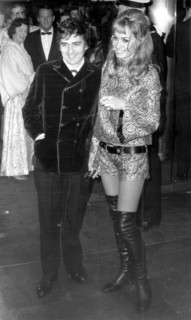 Dudley MOORE and wife Sue KENDALL