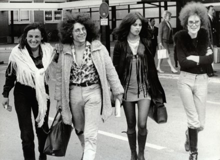 Rainer LANGHANS and Uschi OBERMAIER