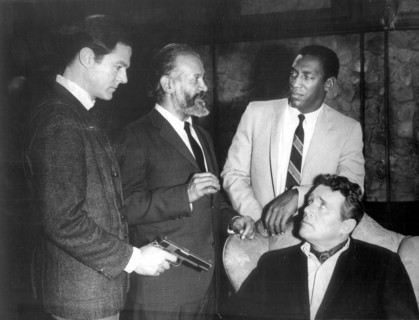 Robert CULP, Frank SILVERA, Bill COSBY and Howard DUFF