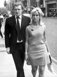 Richard HARRIS with his wife Elizabeth REES