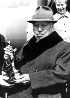Charlie CHAPLIN with his Oscar, 1972