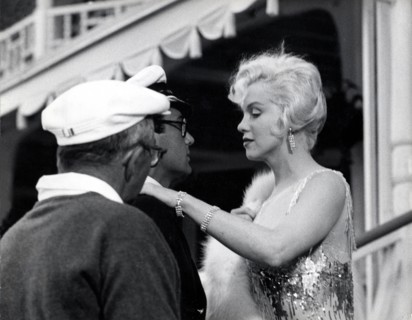 Marilyn MONROE and Tony CURTIS