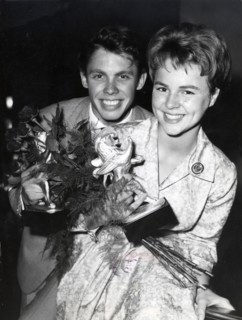 Peter KRAUS and Conny FROBOESS with Silver Lions
