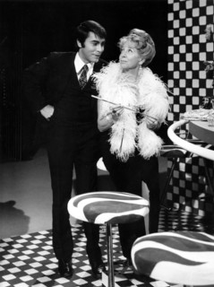 Inge MEYSEL and Roy BLACK in the television show 'Zwischenmahlzeit'