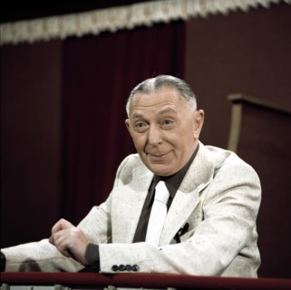 Theo LINGEN, portrait during a television broadcast
