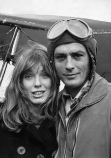 Alain DELON and Joanna SHIMKUS in "The Adventurers", 1966