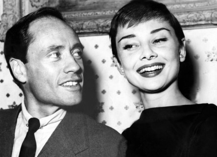 Audrey HEPBURN and Mel FERRER, portrait 1954