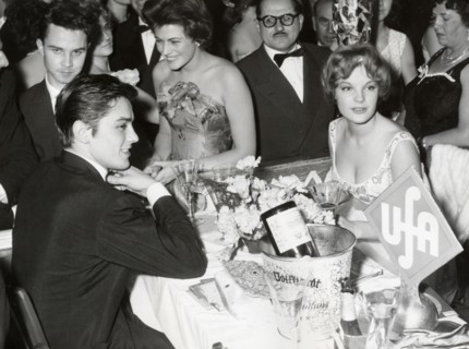 Romy SCHNEIDER and Alain DELON, Film Ball 1959