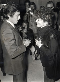 Katharine HEPBURN and Alain DELON