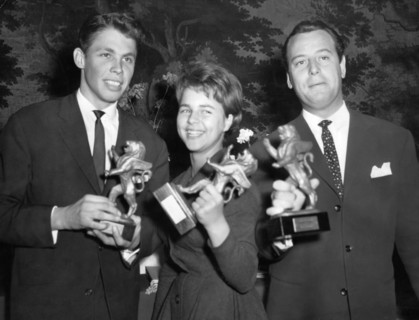 Peter KRAUS, Fred BERTELMANN and Cornelia FROBOESS