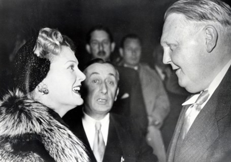 Marika RÖKK and Ludwig ERHARD, 1950