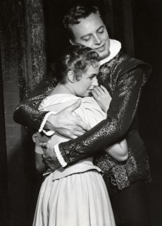 Inge KONRADI and Will QUADFLIEG in 'Egmont' 1956