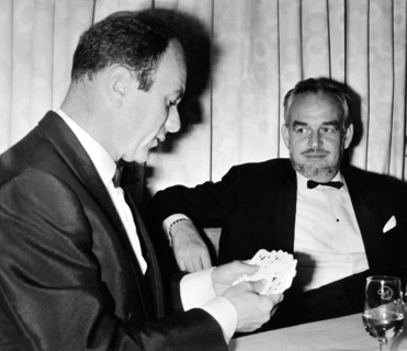 Prince RAINIER III. by Monaco and Fernand RAYNAUD 1966