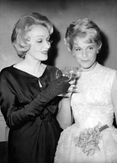 Marlene DIETRICH and Maria SCHELL, Paris 1960
