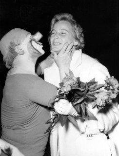 Charlie RIVEL and Maria SCHELL, 1955