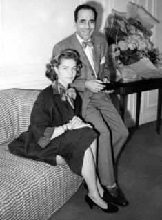 Lauren BACALL and Humphrey BOGART, London 1951