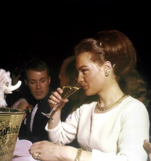 Romy SCHNEIDER at the carnival ball in 1965