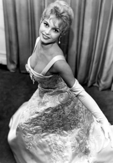 Brigitte BARDOT in an evening dress, 1956