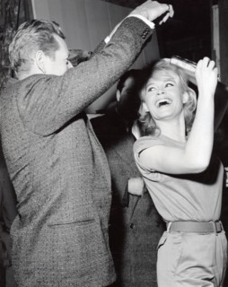 Danny KAYE and Brigitte BARDOT, Paris 1959
