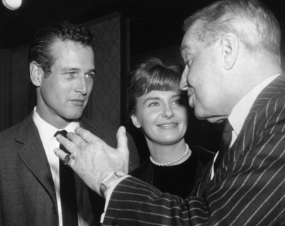 Paul NEWMAN, Joanne WOODWARD and Maurice CHEVALIER