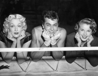Jan STERLING, Tony CURTIS and Mona FREEMAN, 1952