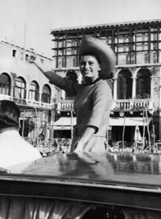 Sophia LOREN in Venice, 1958