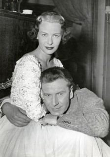 Ilse WERNER and Hermann LENSCHAU in 'Europe and the Bull' 1952