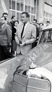 Errol FLYNN in Stuttgart 1953