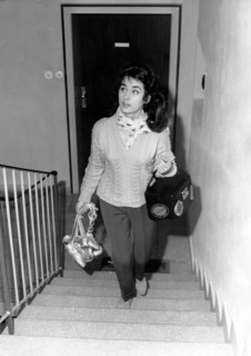Vera CHEKHOWA with ballet shoes