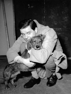 Walter GILLER with dog