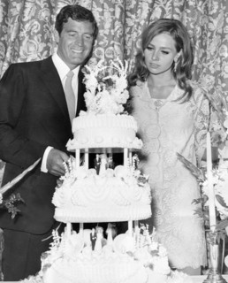 Paul HUBSCHMID and Eva RENZI, wedding in Las Vegas 1967