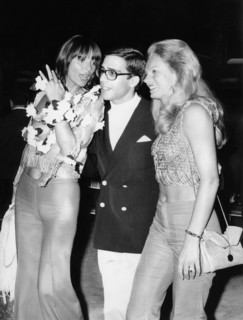 Elsa MARTINELLI, Alexander ONASSIS and Odile RODIN