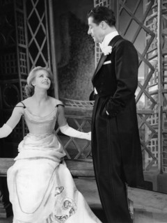 Hildegard KNEF and Don AMECHE in 'Silk Stockings'